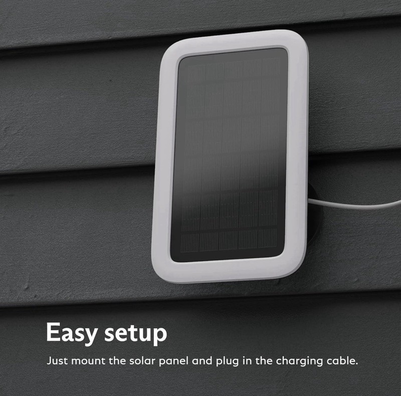SimpliSafe Wireless Wi‑Fi IP Security Surveillance Outdoor Camera Solar Panel gallery