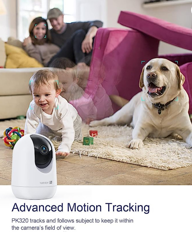Smart PTZ Indoor Camera Baby Elderly Pet Home Security Nanny Cam gallery
