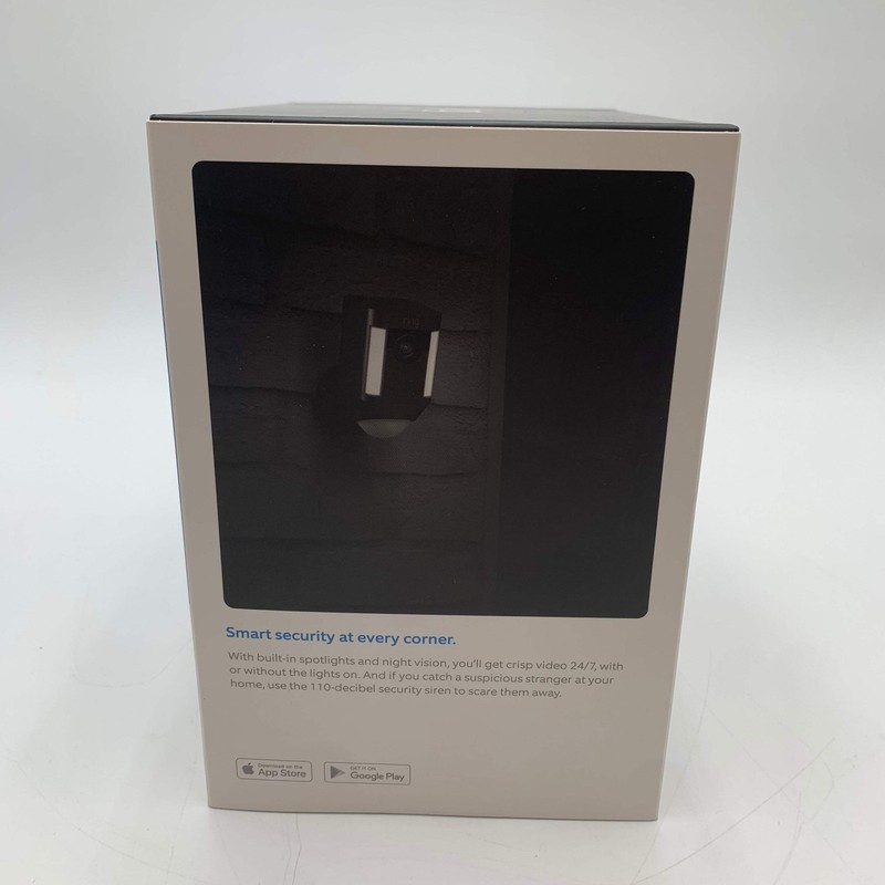 Ring Spotlight Cam Battery Home/Business Outdoor Security Camera - New gallery