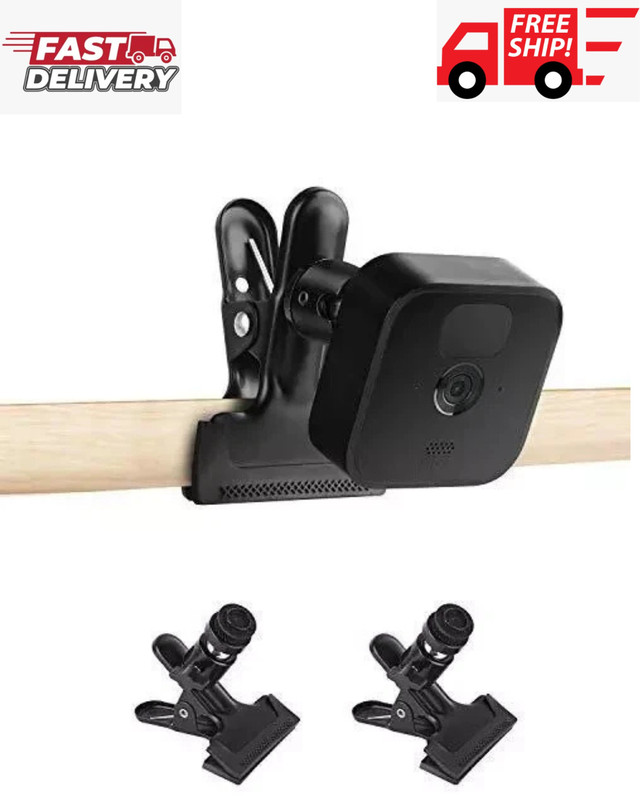 2Pack Clip Clamp Mount for Blink Outdoor 4 (4Th Gen) / (3Rd Gen), Blink XT / XT2