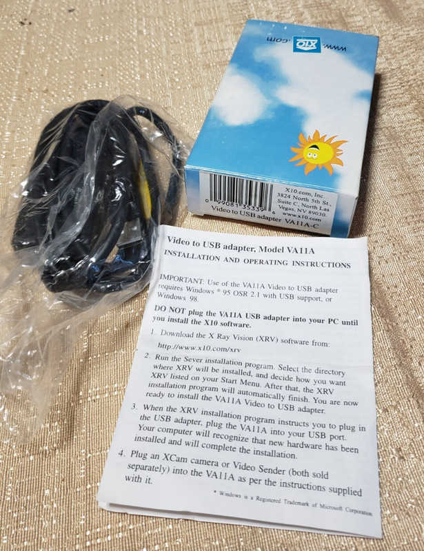 6 New X10 Wireless Camera Components 2 x LM15A-C LM465-C TM751-C VA11A-C CR13A-C gallery