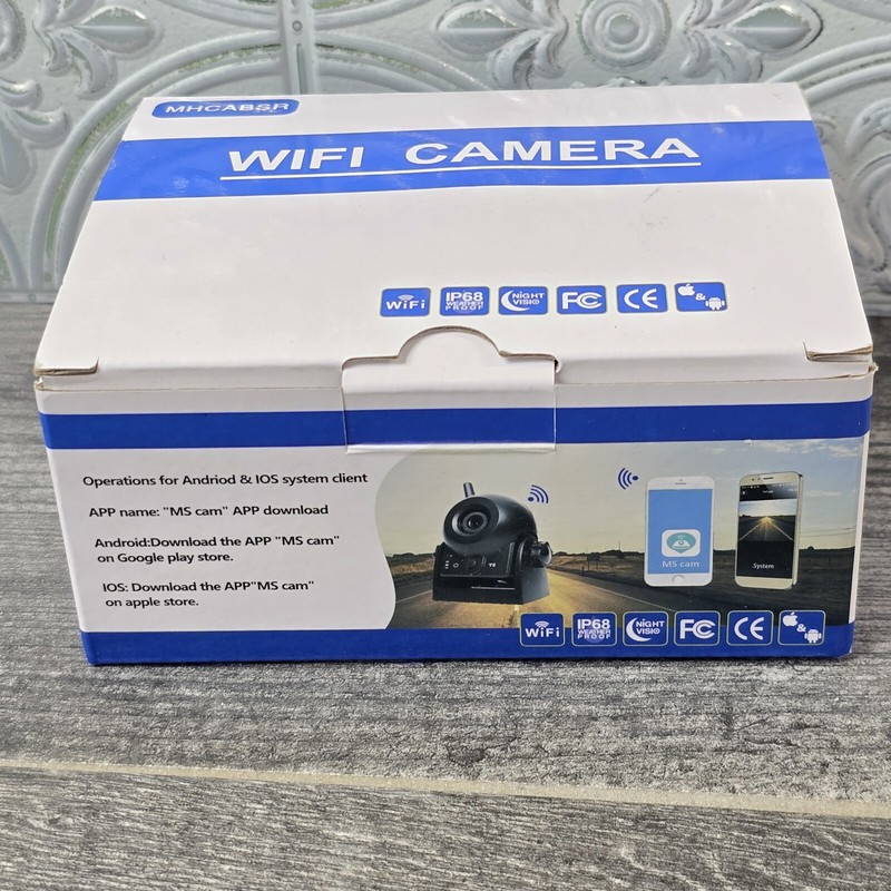 720P Wifi Bakcup Camera-Wireless Magnetic Reversing Camera with Rechargeable Bat gallery