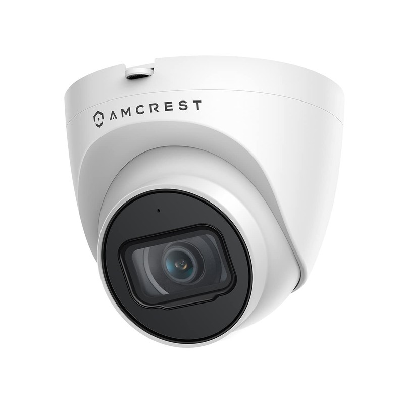 Amcrest 5MP Turret POE Camera, UltraHD Outdoor IP Camera POE with Mic/Audio, …