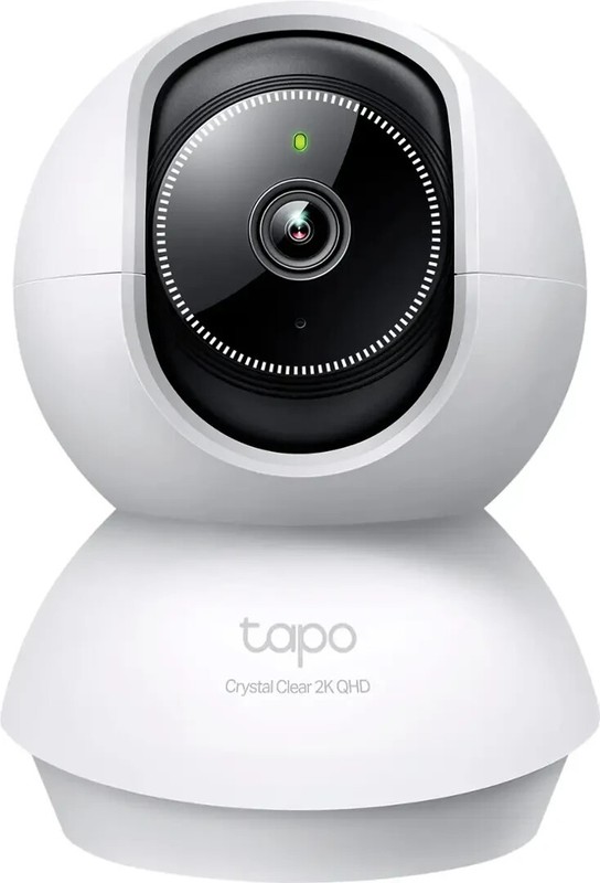 New TP-Link – Tapo 360º Pan/Tilt 2K QHD Home Security Camera (TCB72)