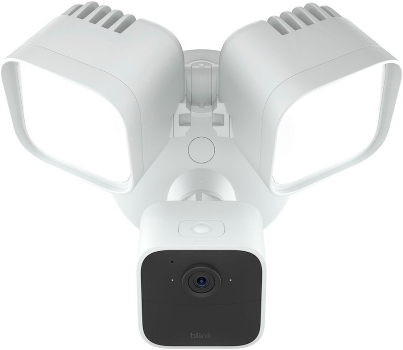 Blink Wired Floodlight Outdoor Smart Security Camera built-in siren gallery