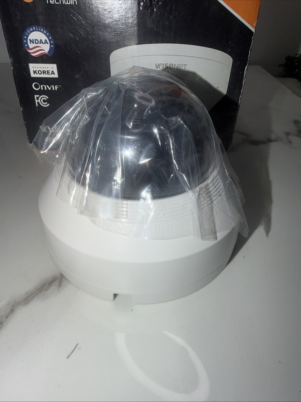 Hanwha Wisenet ANV-L6012R 2MP/30fps Dome IP Camera Security NDAA Compliant gallery