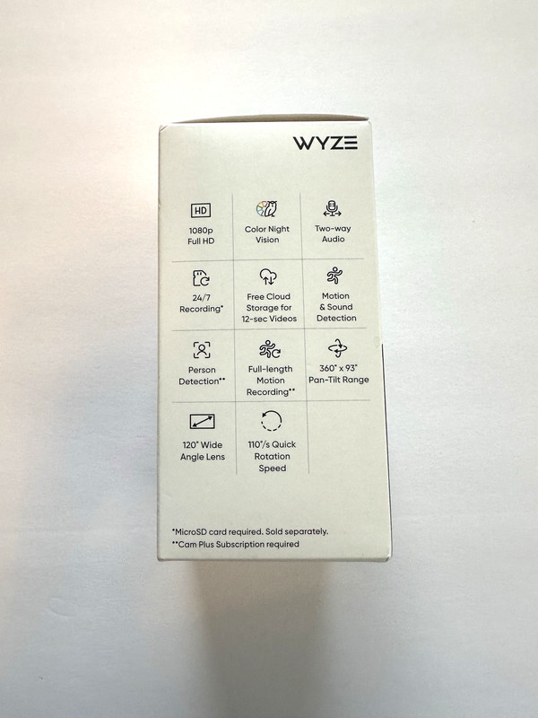 Wyze Security Camera Cam Pan Indoor Wired 1080p HD Color Night Vision camera NEW gallery