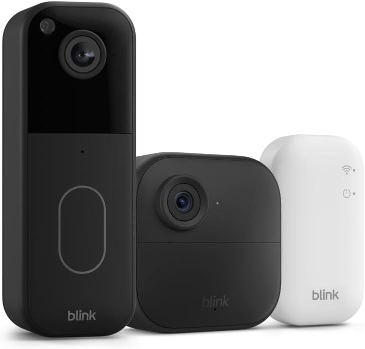 Blink Outdoor 4 Wireless Camera Security System & Blink Video Doorbell BUNDLE gallery