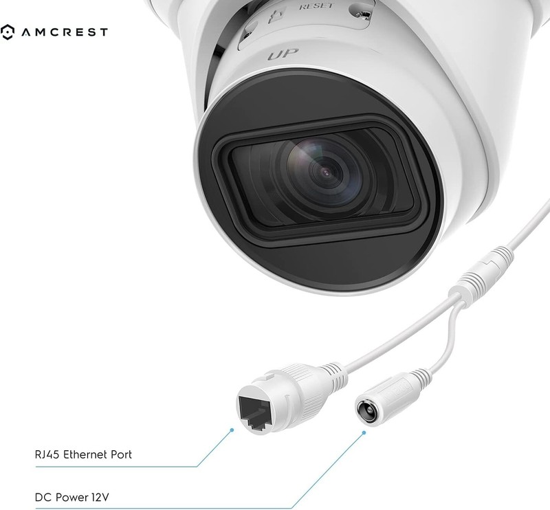Amcrest 4K 8MP Turret POE IP Security Camera IP8M-VT2779EW White Optical Zoom gallery