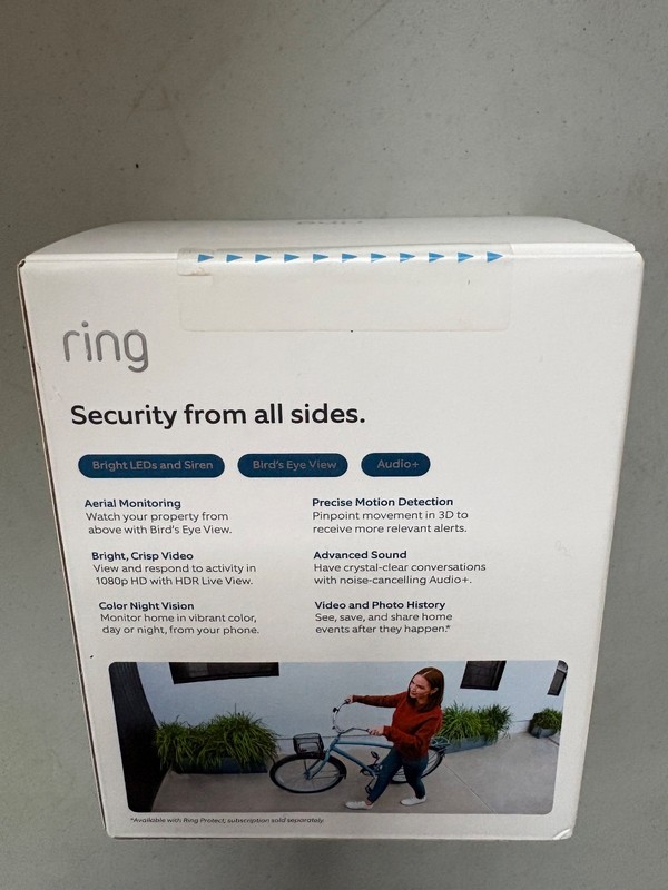 Ring Spotlight Cam Pro (Battery) Outdoor — Factory Sealed — 2 Batteries Included gallery