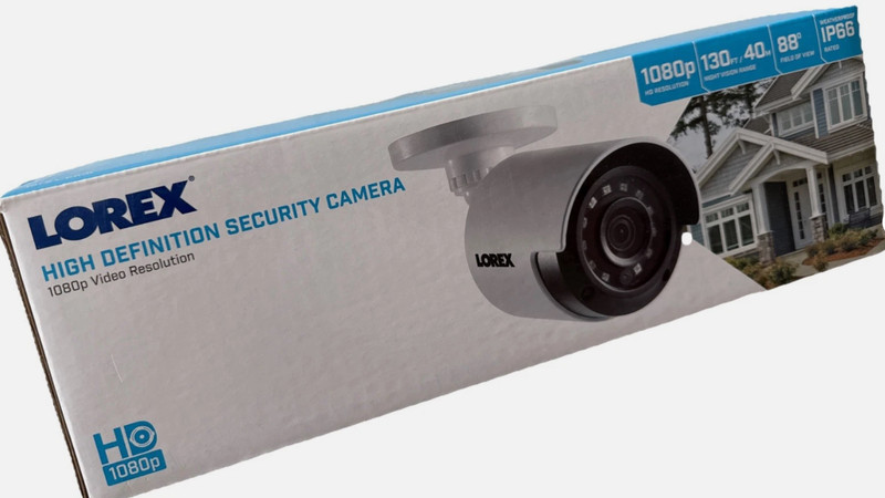 Lorex 1080p HD Bullet Security Camera Weatherproof Night Vision NEW