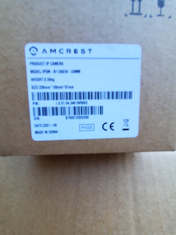 Amcrest 5MP IP5M-B1186EW UltraHD Bullet POE IP Camera Security 1 Year Warranty gallery