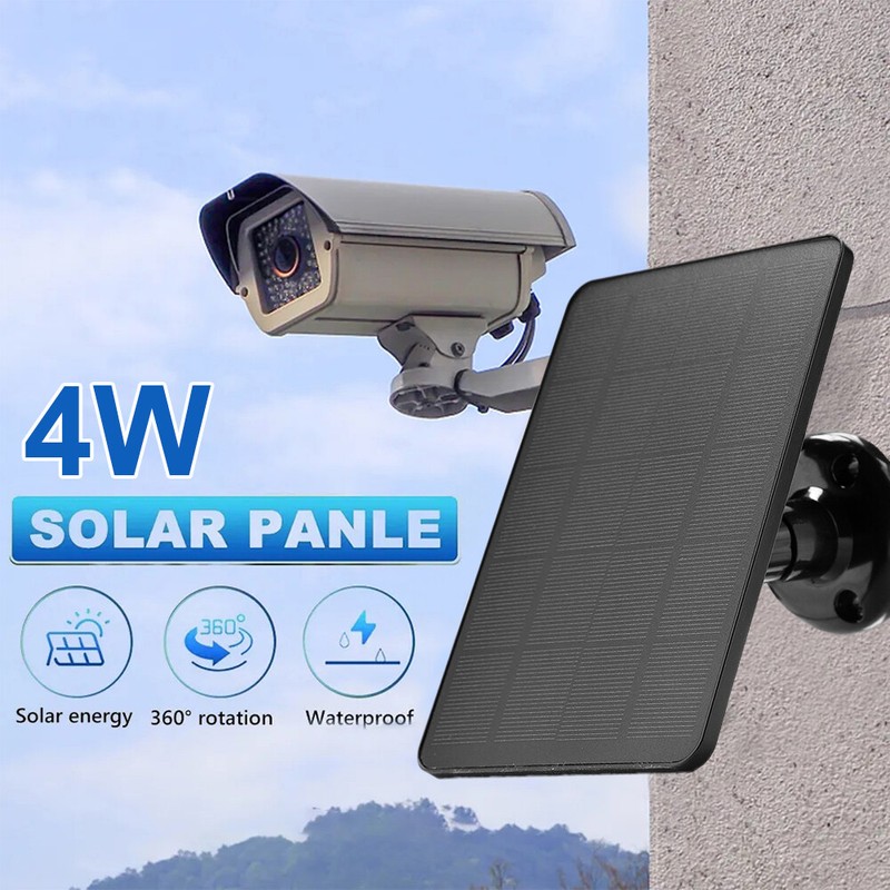 Solar Panel Charger Ring Spotlight Stick Up Camera Doorbell Solar Charger DC/USB gallery