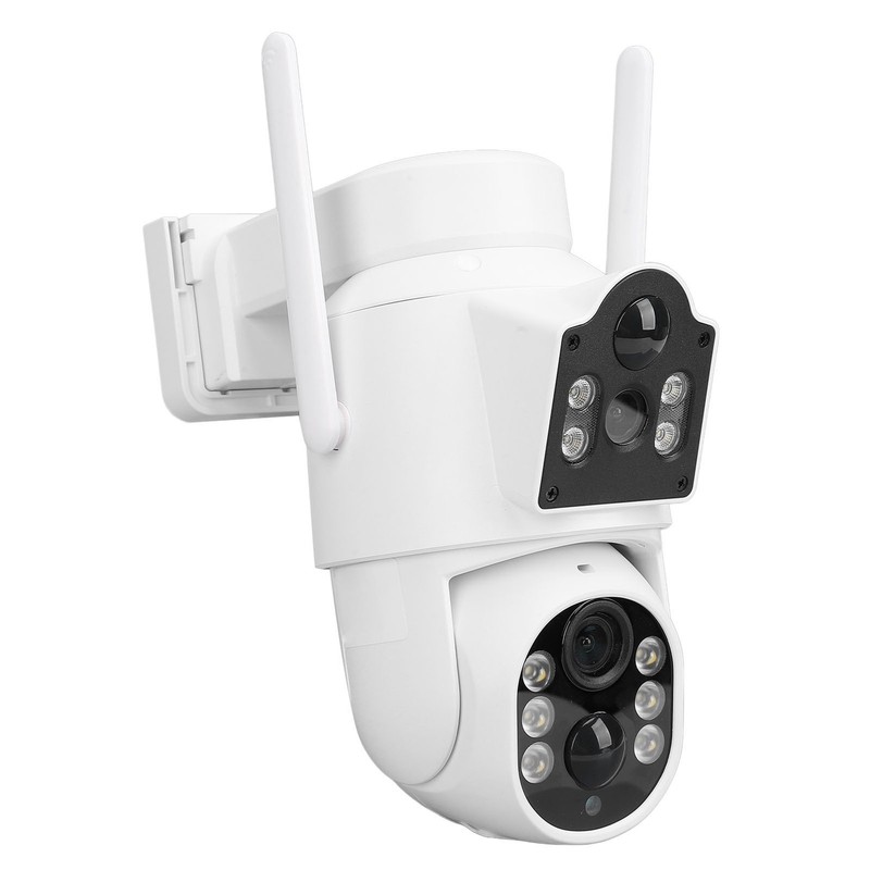 Outdoor Solar Security Cameras 2MP Dual Lens HD Remote Network WiFi Camera Surve gallery