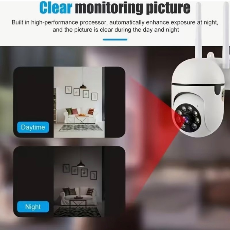 2 Huntvision Wifi Cameras W/Cloud Storage Or TF Card Support, Intelligent Camera gallery