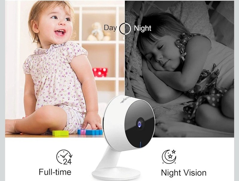 1080P Security Camera 4-Pack Indoor - WiFi Night Vision and Motion Detection gallery