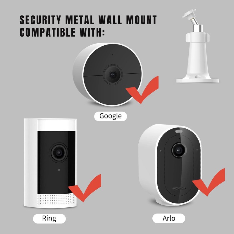 Adjustable Wall Mount Compatible with Arlo Essential/XL Gen2/ Arlo Pro 2/3/ 4... gallery