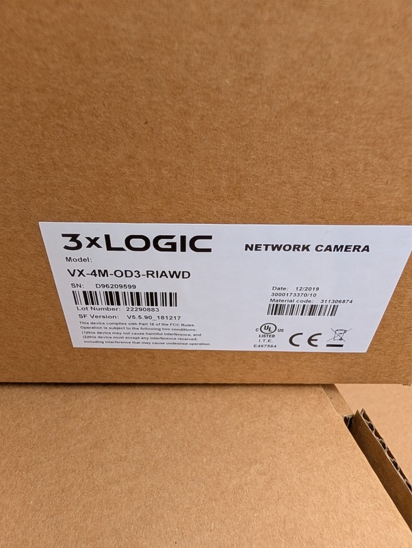 3xLOGIC New IP Security Cameras Bulk Lot of 8 Wholesale Reseller Liquidation gallery