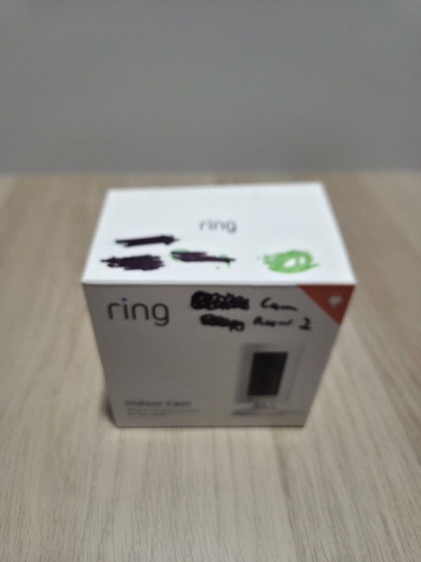 Ring Indoor Cam Compact Plug-In HD Security Camera with two-way talk - White gallery