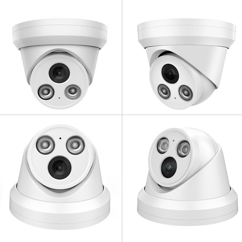 VIKYLIN 4MP PoE IR Security Camera Mic Audio Outdoor IR Night Vision H.265 IP67 gallery