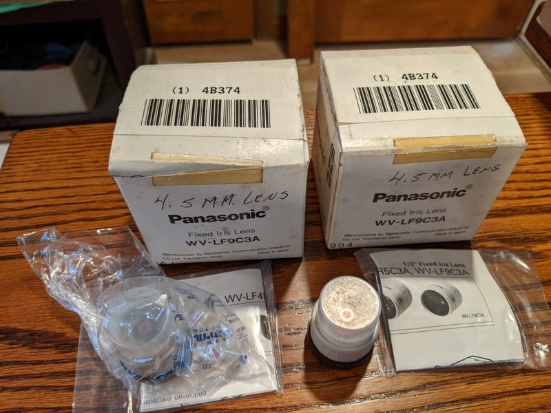 Panasonic WV-LF9C3A Fixed Iris Lens