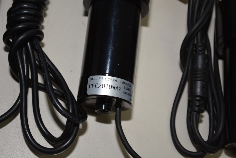 Lot 2x KTL CFC2010WA2 Color Wide Angle Bullet Cameras #W1669 gallery