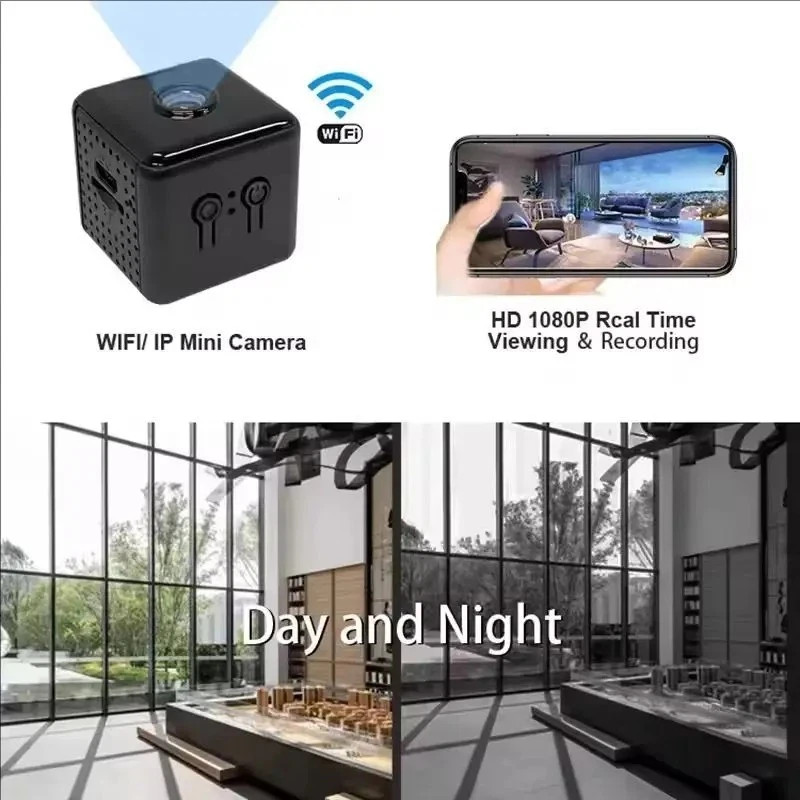 Mini APP WiFi Camera 1080P HD Motion Detection Home Security Audio Video Cam gallery