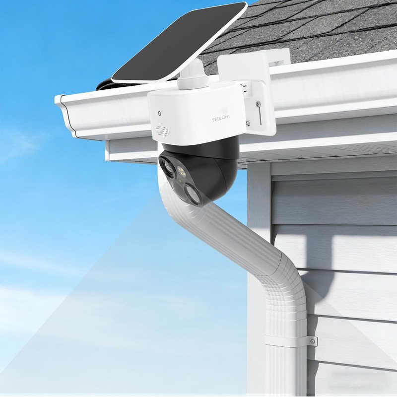 2 Pack Gutter Mount Bracket Compatible with Eufy Security SoloCam S340/E30/E4... gallery