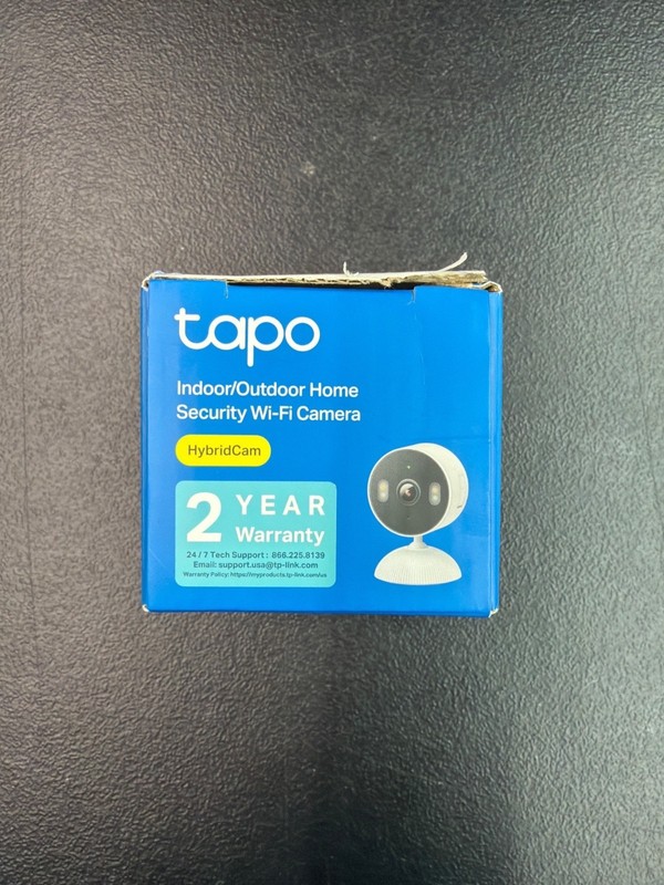 Tapo Indoor/Outdoor Security Wi-Fi Camera 1080p Full HD Night Vision IP65 Weathe gallery
