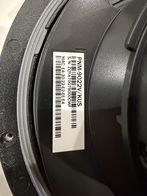 Hanwha Wisenet PNM-9022V/KUS Used 8.3mp Outdoor / Indoor Dome Camera gallery