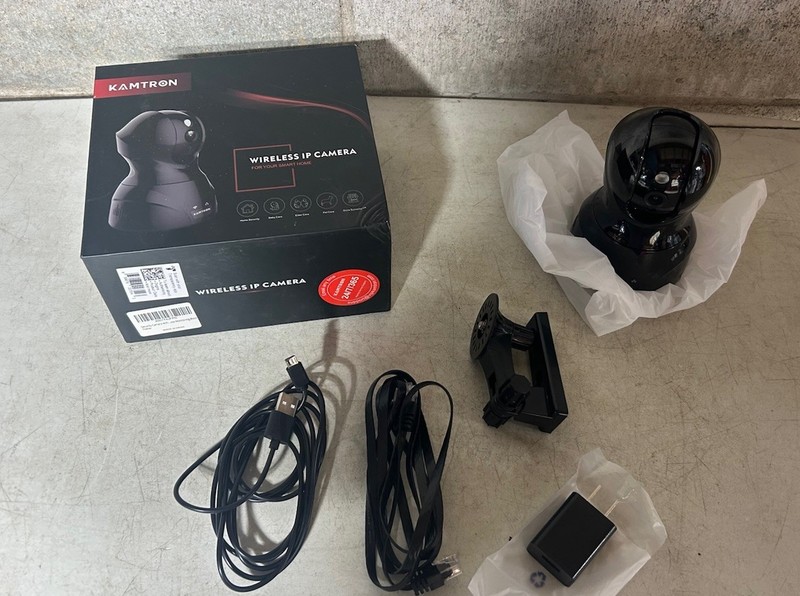Kamtron Wireless IP Camera Model 826 WiFi Pan Tilt Home Security Camera