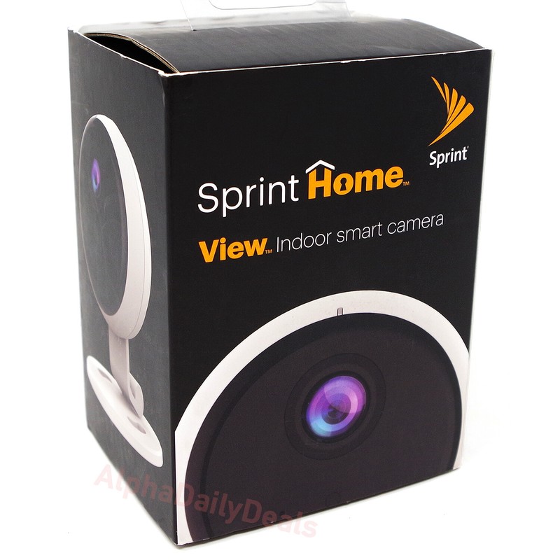 Sprint Home View Indoor Live HD 1080 Wi-Fi Smart Security Camera gallery
