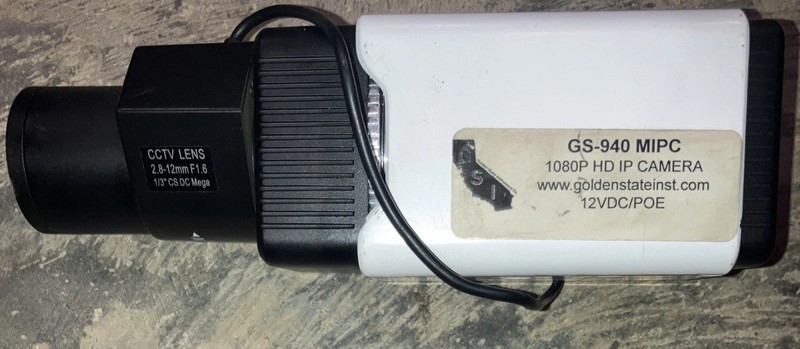 2M Box IP Cam GS-940 MIPC 1080P HD IP Surveillance Camera 2.8-12mm With Mount