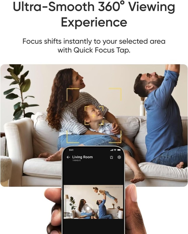 Eufy Security 4K Indoor Camera E30 -No Subscription,360° Pan Tilt,Ai Auto Tracki gallery