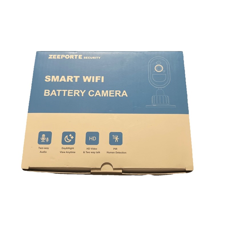 2K Security Cameras Wireless Outdoor, WiFi Battery Powered Indoor 2 Pack
