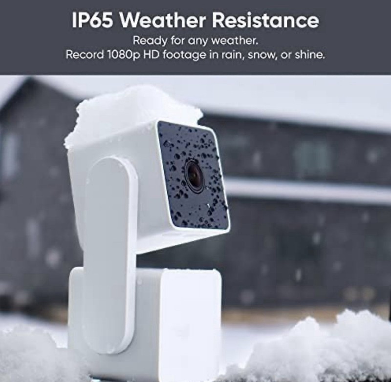 Wyze Cam Pan v3 1080p PTZ Wi-Fi IP Camera Weather Resistant Color Night gallery