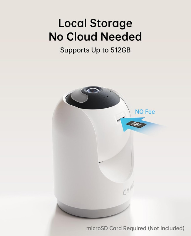 Indoor Security Camera, 5MP Plug-In Wireless Wifi Home Camera with Smart Night L gallery