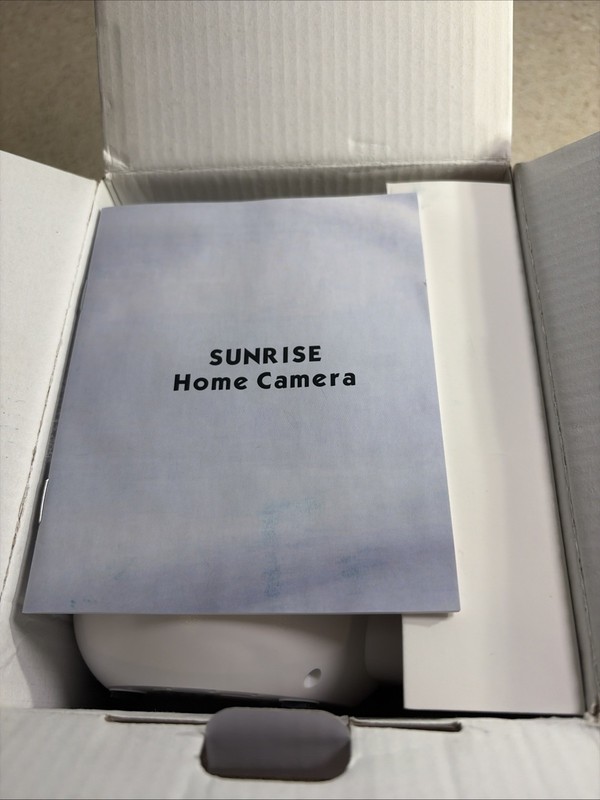 J119~ Sunrise Indoor Security Camera Baby Monitor Pet Monitor White gallery