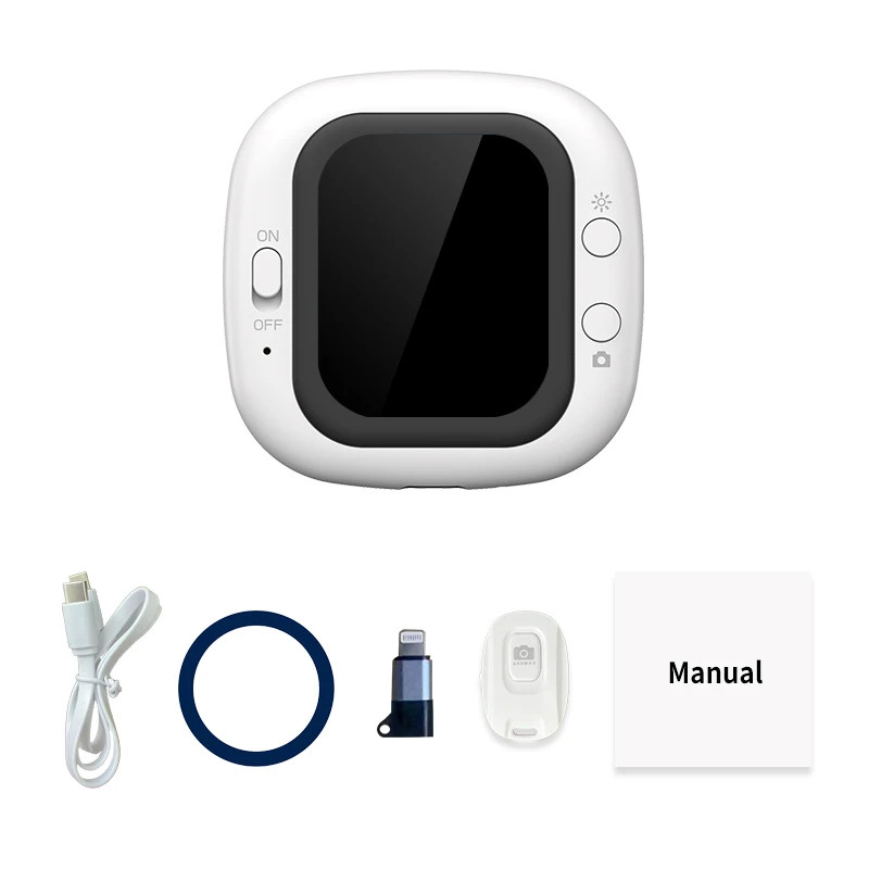 Wireless Magnetic Phone Rear Camera Selfie Monitor for Vlog Live Streaming