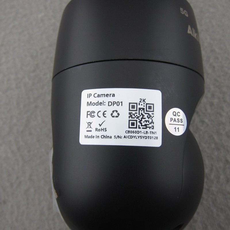 AlkiVision Wireless Lightbulb Camera 2k Full HD DP01 Black New Open Box gallery