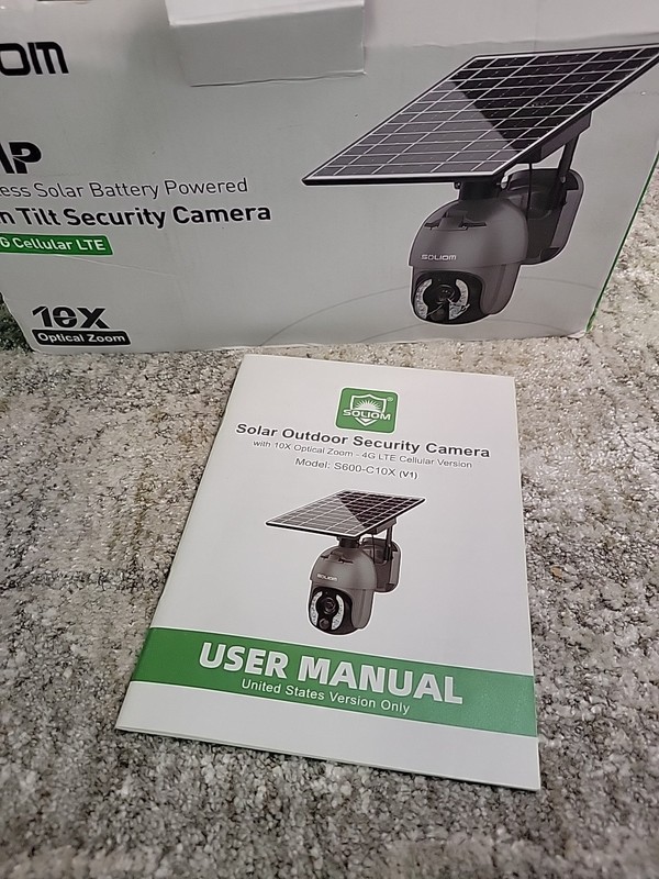 SOLIOM Security Cameras Wireless Solar Battery Outdoor, 5MP WiFi gallery