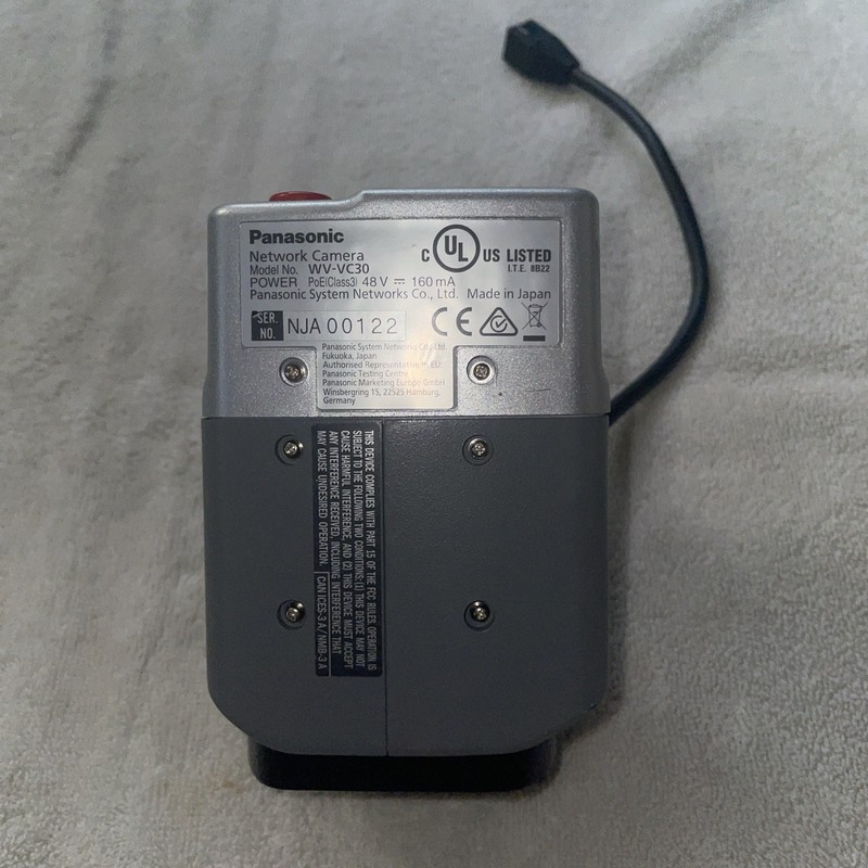 PANASONIC Full HD WV-VC30 NETWORK Security Surveillance Camera Japan gallery
