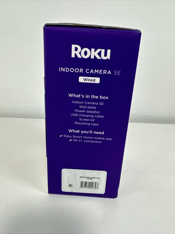 Roku Smart Home Indoor Camera SE Wi-Fi - Connected gallery