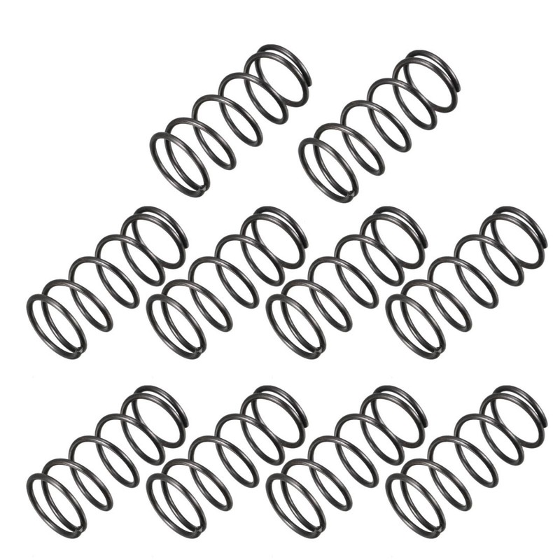 14mm outer diameter 1.2mm wire diameter 30mm length compression spring 10pcs
