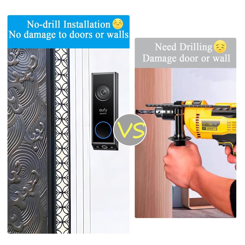 5Pack Double Sided Mounting Tape Compatible with eufy Security Video Doorbell... gallery