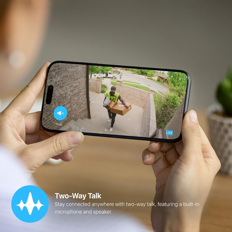 Link 3MP 2K Window Camera, 2.4Ghz&5Ghz Wifi Indoor Camera, AI Human & Motion Det gallery