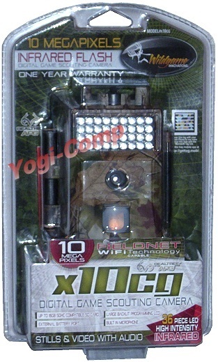 Wild Game X10CG RealTree Camo x10 Digital Infrared Scouting Trail Color Camera