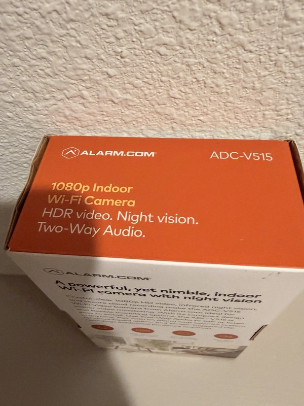 Alarm.com Indoor Wifi Camera, HD Video, Night Vision, Home Security Camera gallery