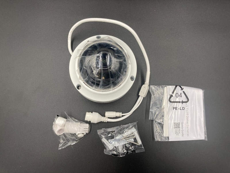 Uniview 4MP HD IR Varifocal Dome Network IP Security Camera – IPC3534SR3-ADZK-G