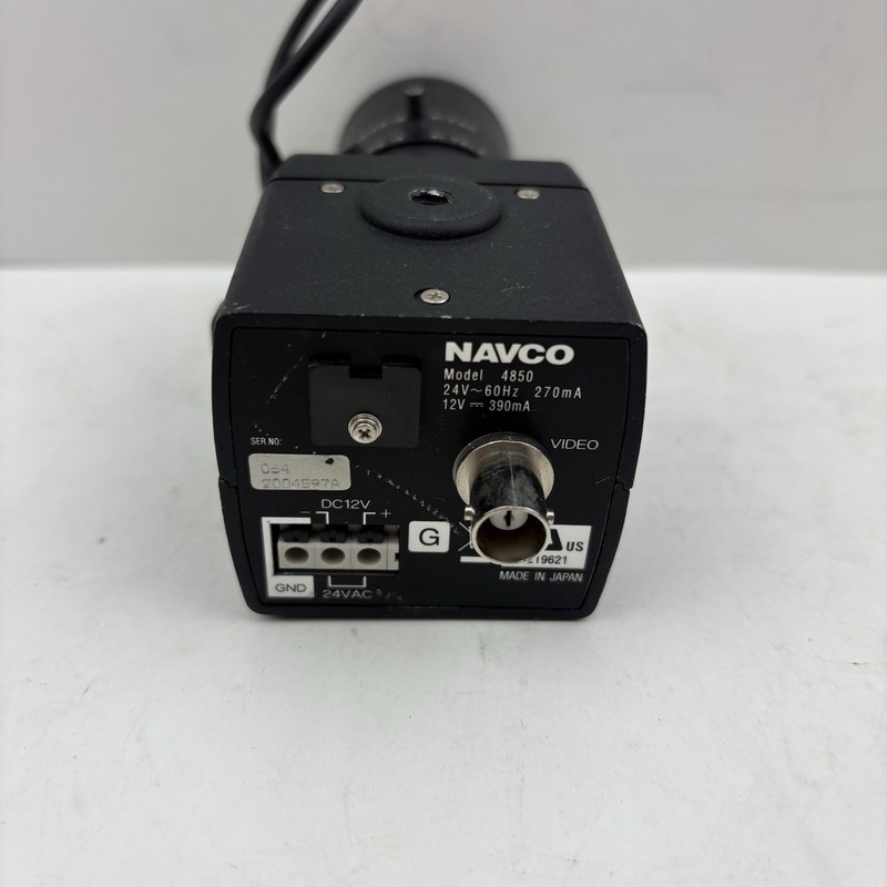 Navco 4850 24VAC CCTV Security Camera With Fujinon Lens No Wires Included gallery